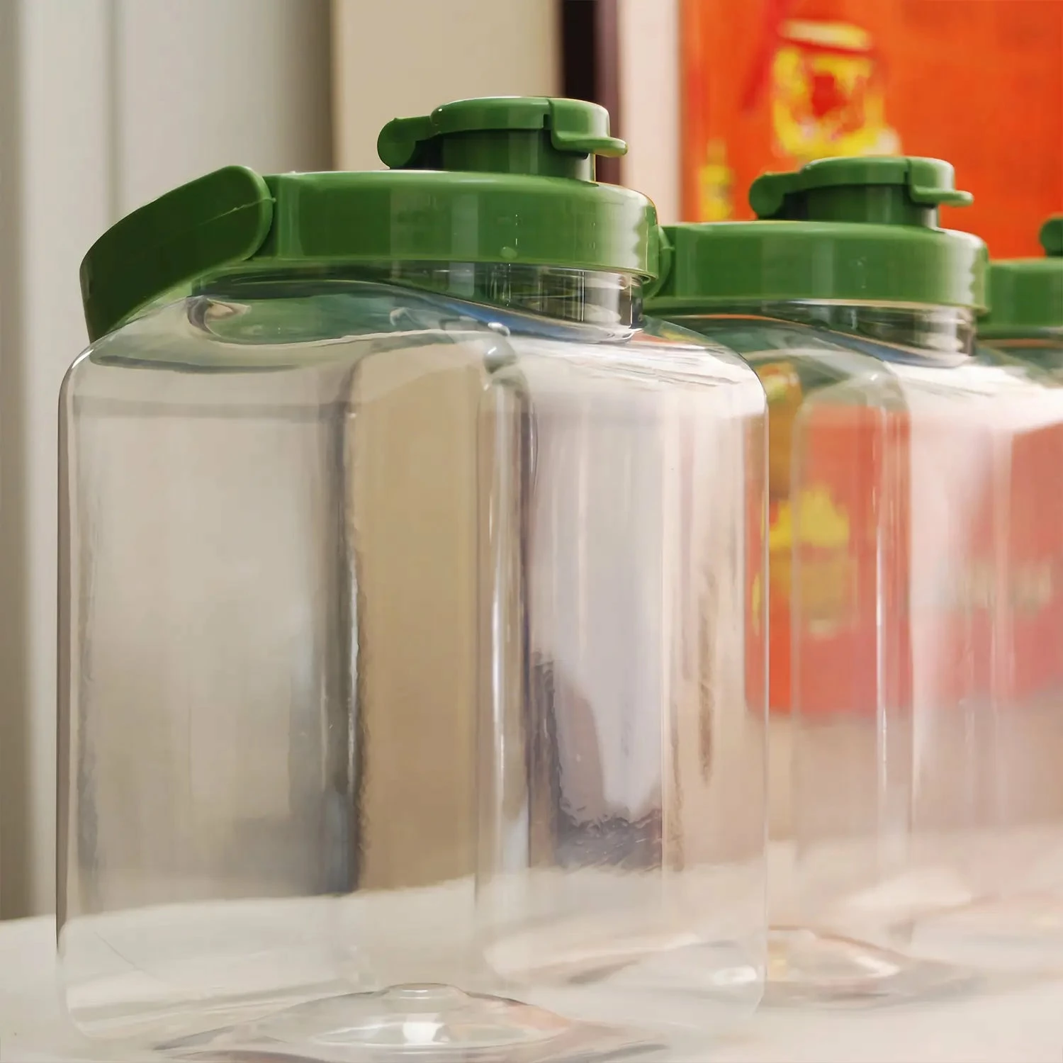 TAKEYA Polyethylene Terephthalate Square Fruit Liquor Bottle 7 TAKEYA Polyethylene Terephthalate Square Fruit Liquor Bottle - Image 7