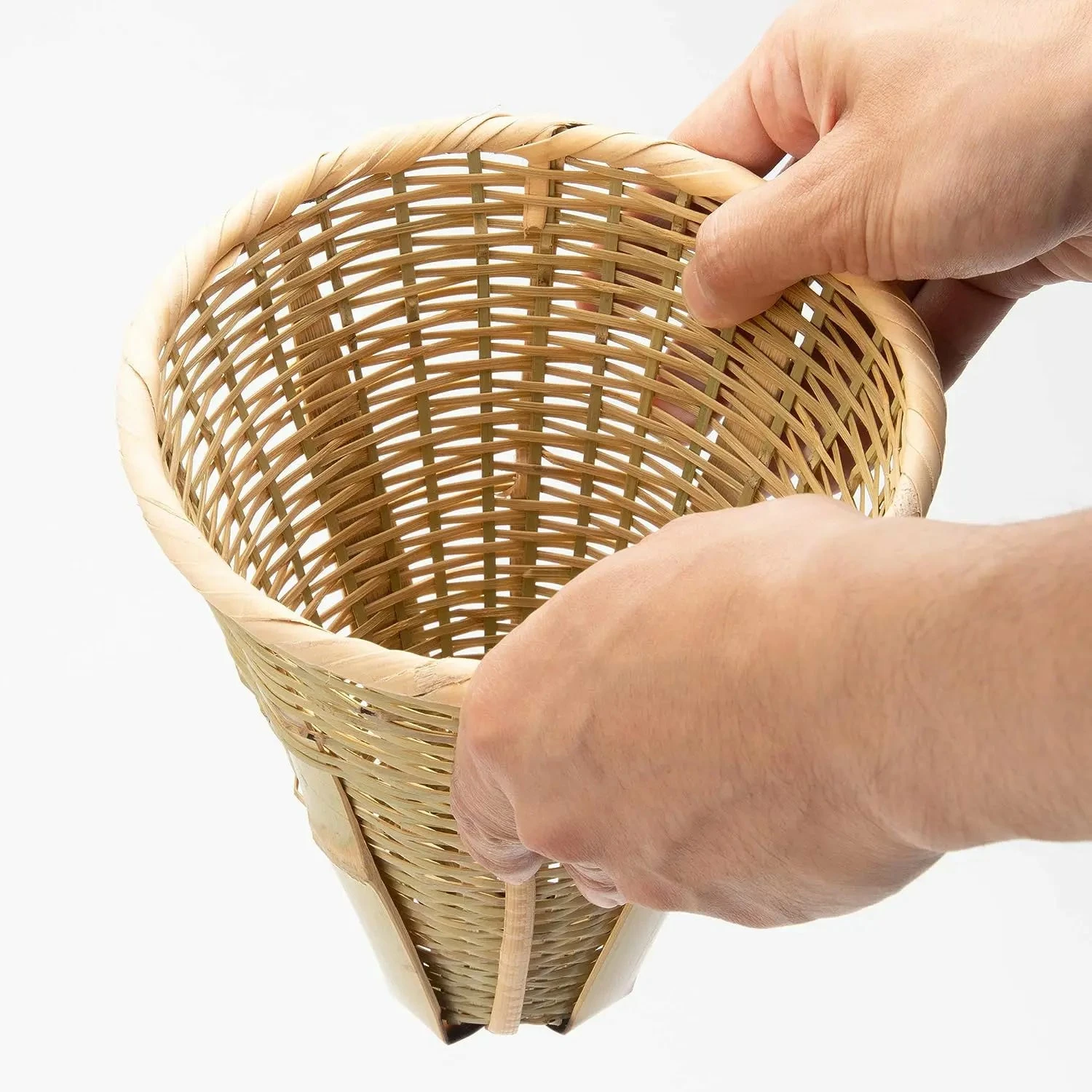 TKG Bamboo Tebo Noodle Strainer Without Handle 2 TKG Bamboo Tebo Noodle Strainer Without Handle - Image 2