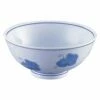 TKG Mino Ware Porcelain Tempered Rice Bowl Kochou 11.5cm