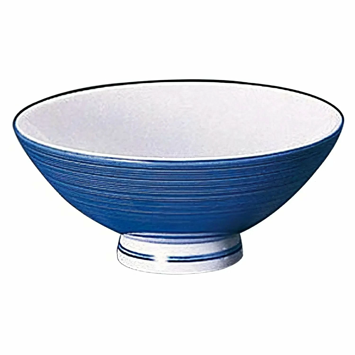 TKG Seto Ware Ceramic Rice Bowl Gosumaki-sendan 12.5cm 1 TKG Seto Ware Ceramic Rice Bowl Gosumaki-sendan 12.5cm
