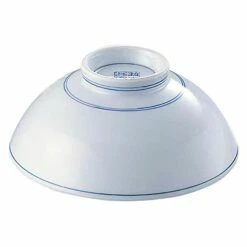 TKG Seto Ware Ceramic Rice Bowl Gosusuji 12.5cm