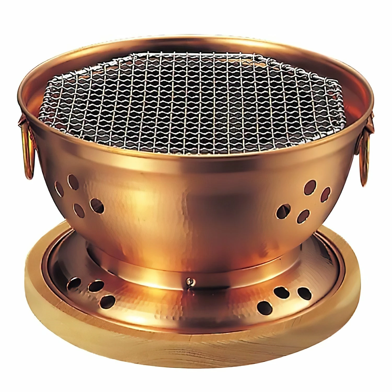 Teruhime Copper Charcoal Konro Grill 1 Teruhime Copper Charcoal Konro Grill