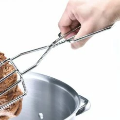Three Snow Stainless Steel Ramen Chashu Pork Coiled Tongs -Global Kitchen Japan Shop ThreeSnowStainlessSteelRamenChashuPorkCoiledTongs 3