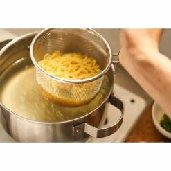 Three Snow Stainless Steel Ramen Tebo Noodle Strainer For Household Use 14 Three Snow Stainless Steel Ramen Tebo Noodle Strainer For Household Use -Global Kitchen Japan Shop ThreeSnowStainlessSteelRamenTeboNoodleStrainerforHouseholdUse 3