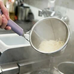 Three Snow Stainless Steel Somen Tebo Noodle Strainer -Global Kitchen Japan Shop ThreeSnowStainlessSteelSomenTeboNoodleStrainer 4