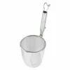 Three Snow Stainless Steel Tebo Noodle Strainer Round Base With Metal Handle