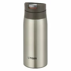 TIGER One Touch Mug Bottle Stainless Steel Water Bottle -Global Kitchen Japan Shop TigerOneTouchMugBottleStainlessSteelWaterBottleMCX A352 4