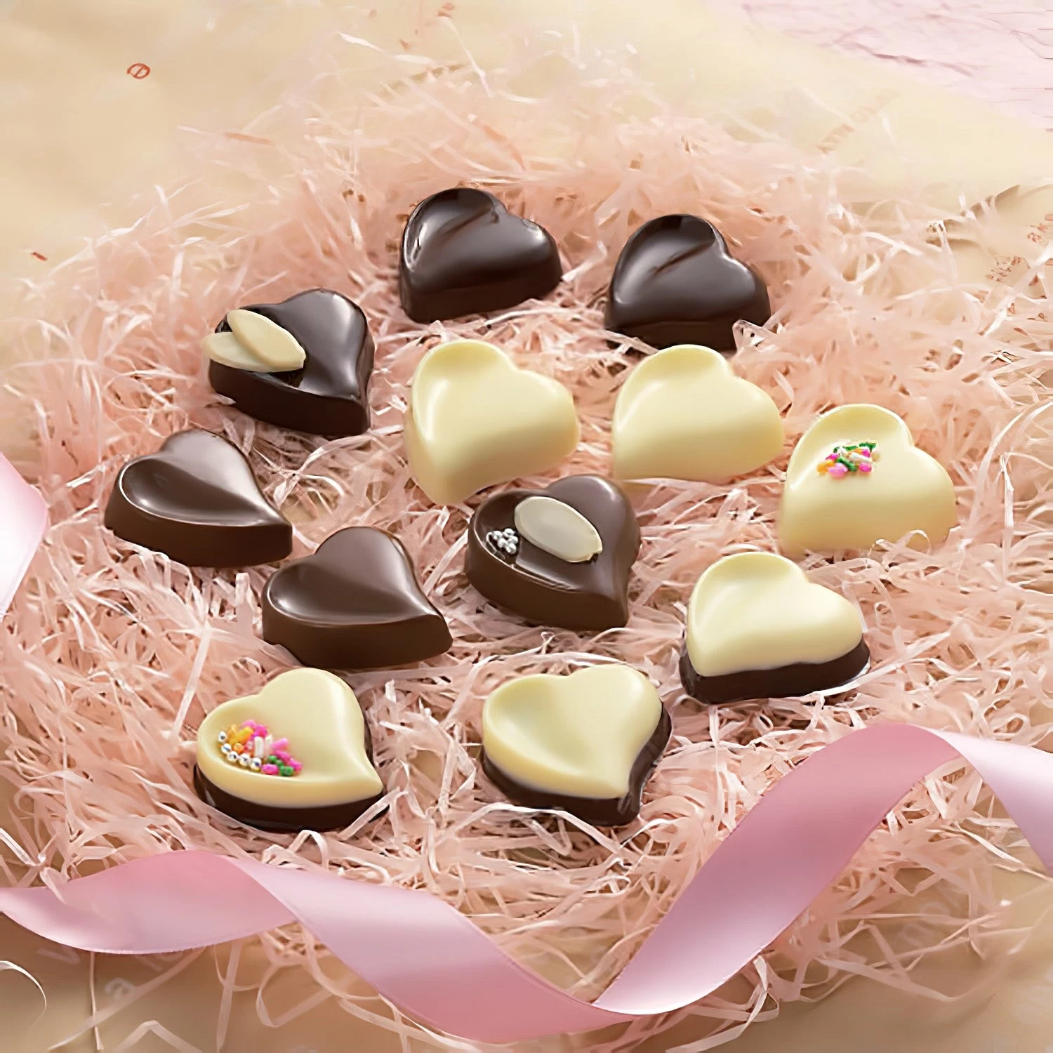 TIGERCROWN PET Resin Curvy Heart Chocolate Mold 6 TIGERCROWN PET Resin Curvy Heart Chocolate Mold - Image 6