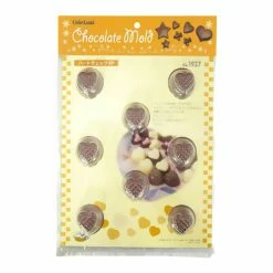 TIGERCROWN Cake Land Polystyrene Checked Heart Chocolate Mold -Global Kitchen Japan Shop TigercrownPolystyreneCheckedHeartChocolateMold 3