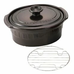 Toceram Heat-Resistant Ceramic Oval Casserole Pot