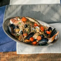 VINTAGE INOX Stainless Steel Curry Plate -Global Kitchen Japan Shop VINTAGEINOXStainlessSteelCurryPlate65248 9