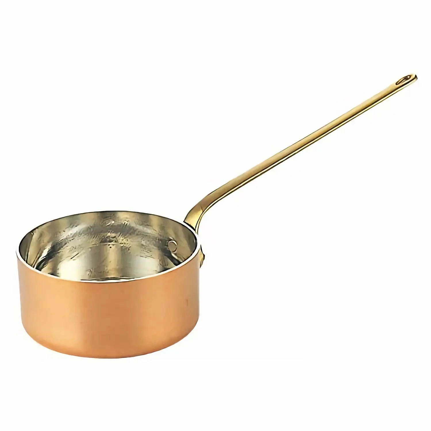 Wadasuke Copper Mini Saucepan With Long Handle 1 Wadasuke Copper Mini Saucepan With Long Handle