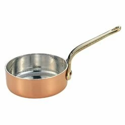 Wadasuke Copper Shallow Mini Saucepan