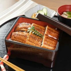 Wakaizumi Shikki Heat Resistant ABS Resin Donju Jubako Box -Global Kitchen Japan Shop WakaizumiShikkiHeatResistantABSResinDonjuJubakoBox 3