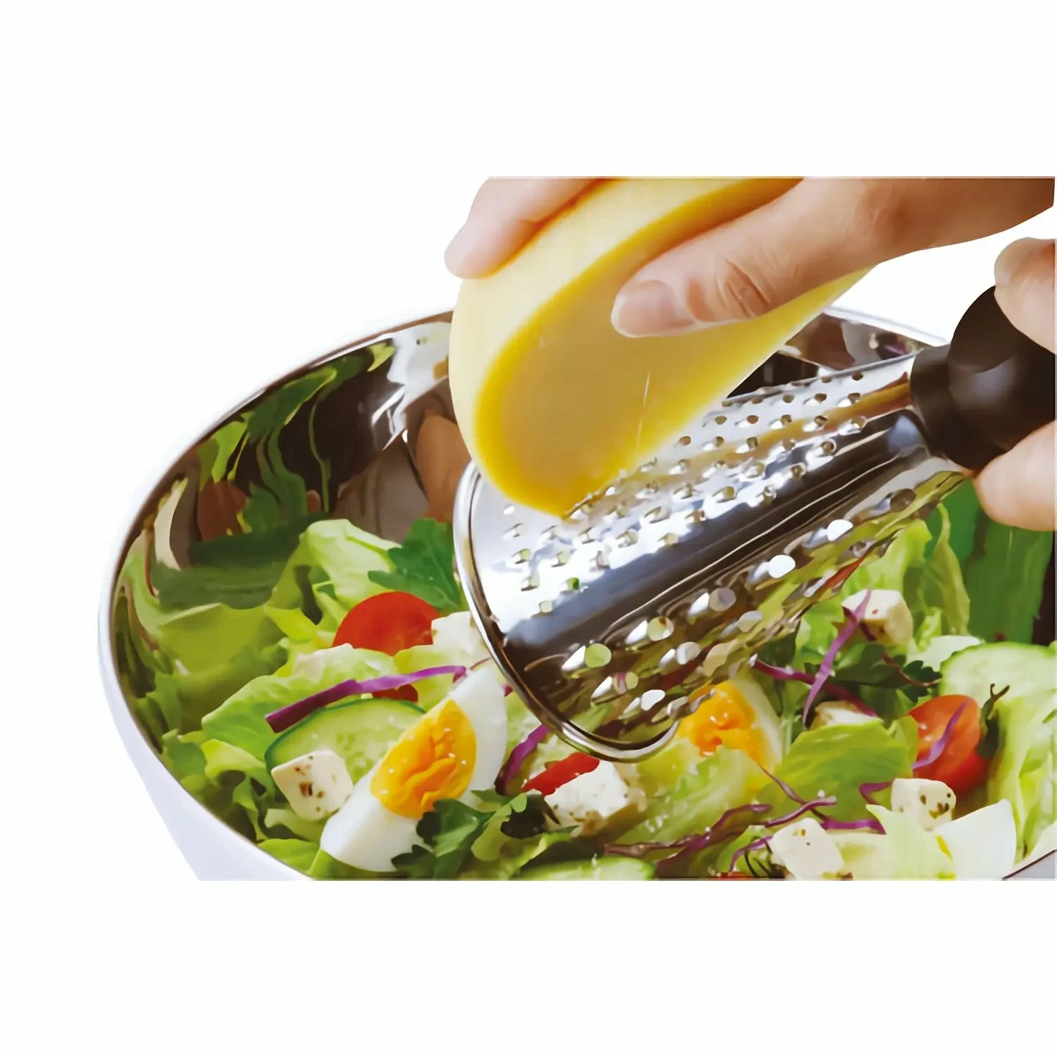 YUKIWA Stainless Steel Conical Cheese Grater 2 YUKIWA Stainless Steel Conical Cheese Grater - Image 2