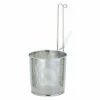 YUKIWA Stainless Steel Perforated Tebo Noodle Strainer Flat Base