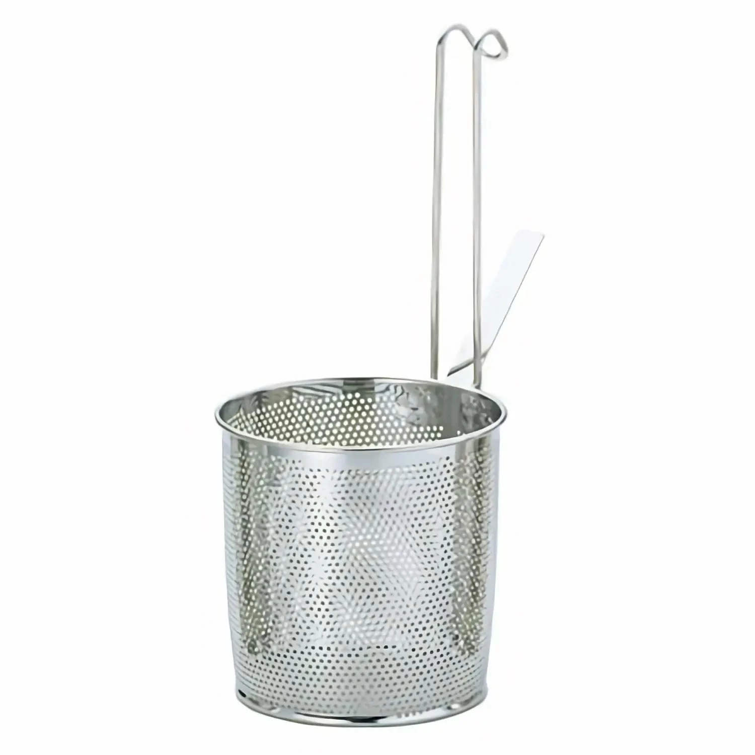 YUKIWA Stainless Steel Perforated Tebo Noodle Strainer Flat Base 1 YUKIWA Stainless Steel Perforated Tebo Noodle Strainer Flat Base