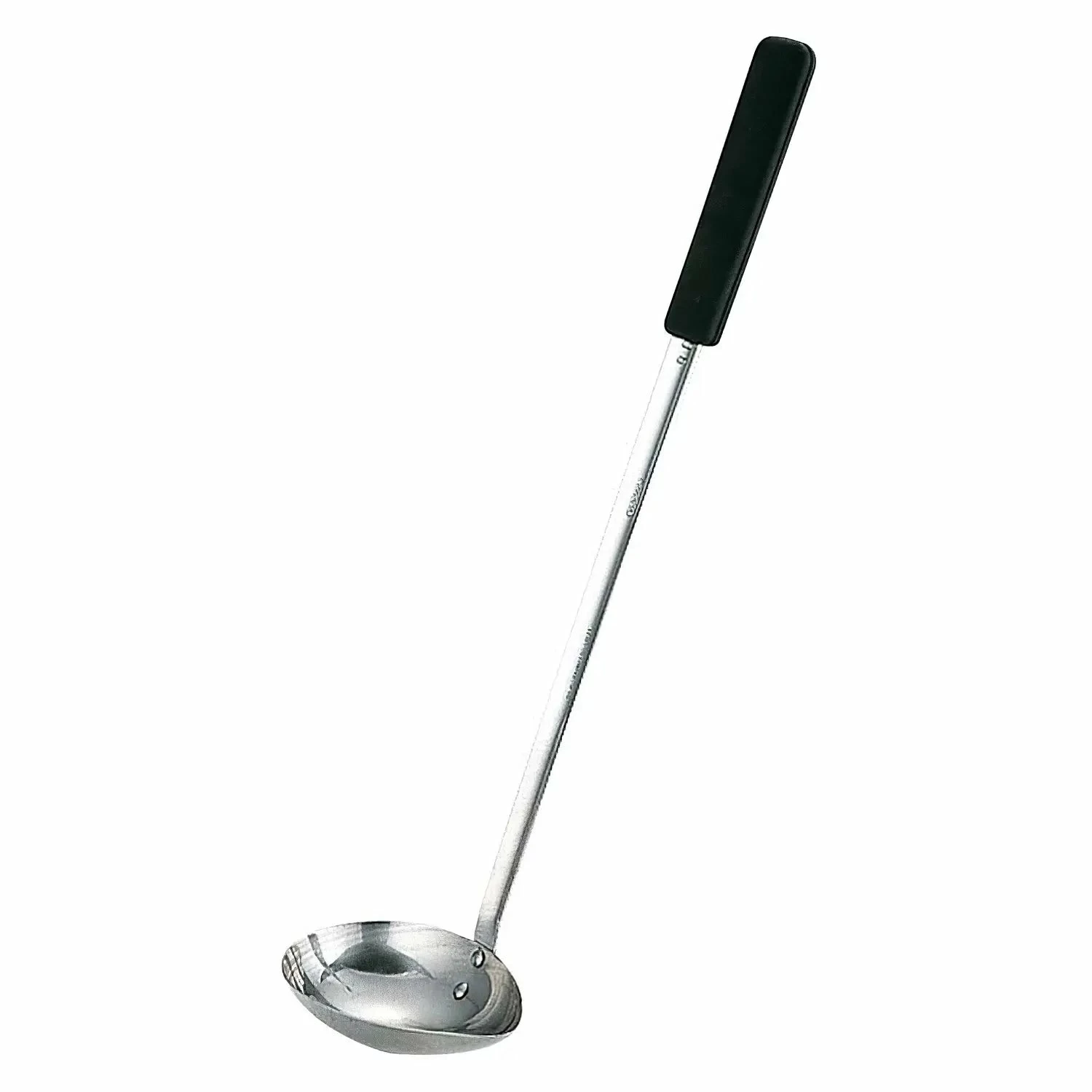 YUKIWA Stainless Steel Side-Scooping Long Ladle 1 YUKIWA Stainless Steel Side-Scooping Long Ladle