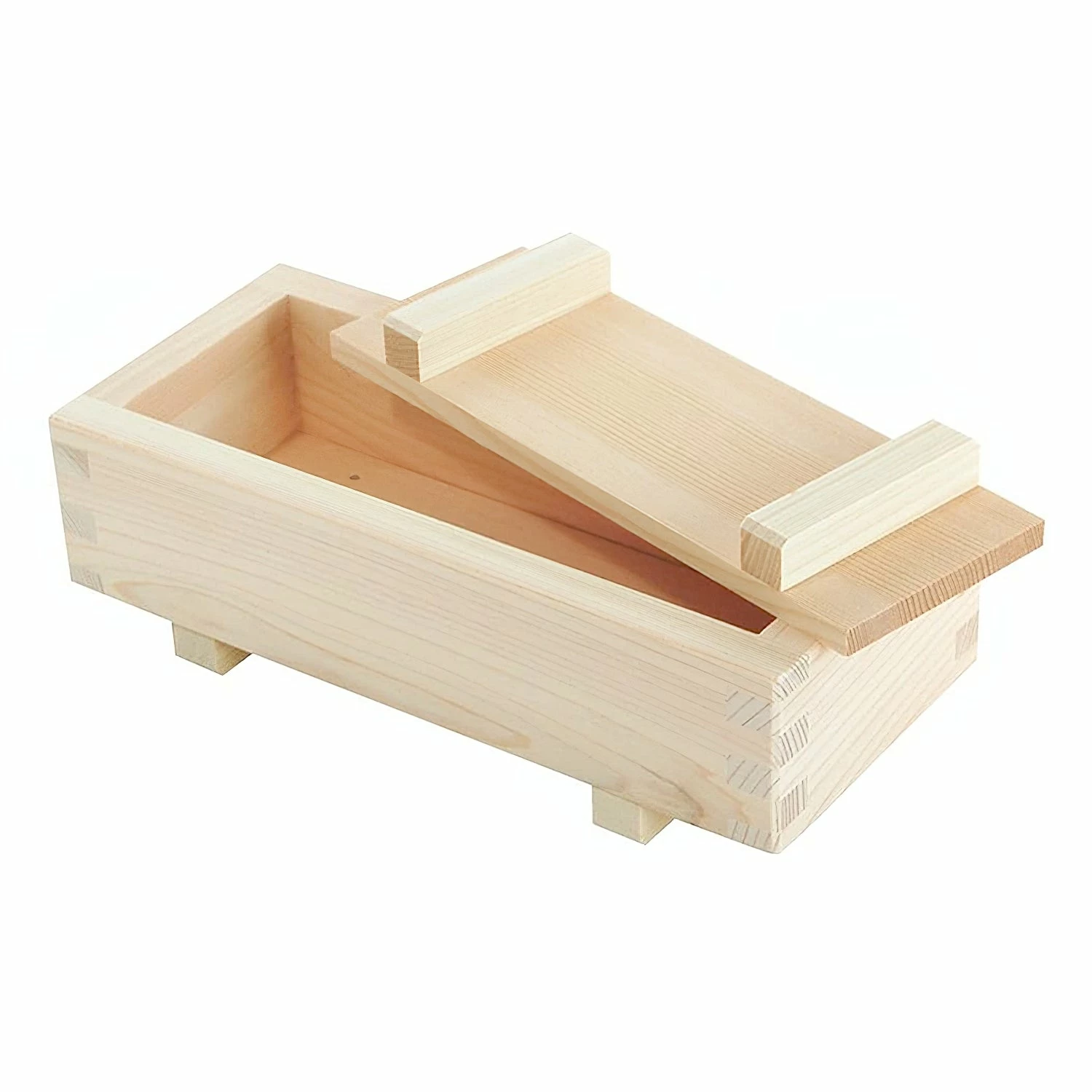 Yamacoh Hinoki Cypress Wooden Sushi Mold 2 Yamacoh Hinoki Cypress Wooden Sushi Mold - Image 2