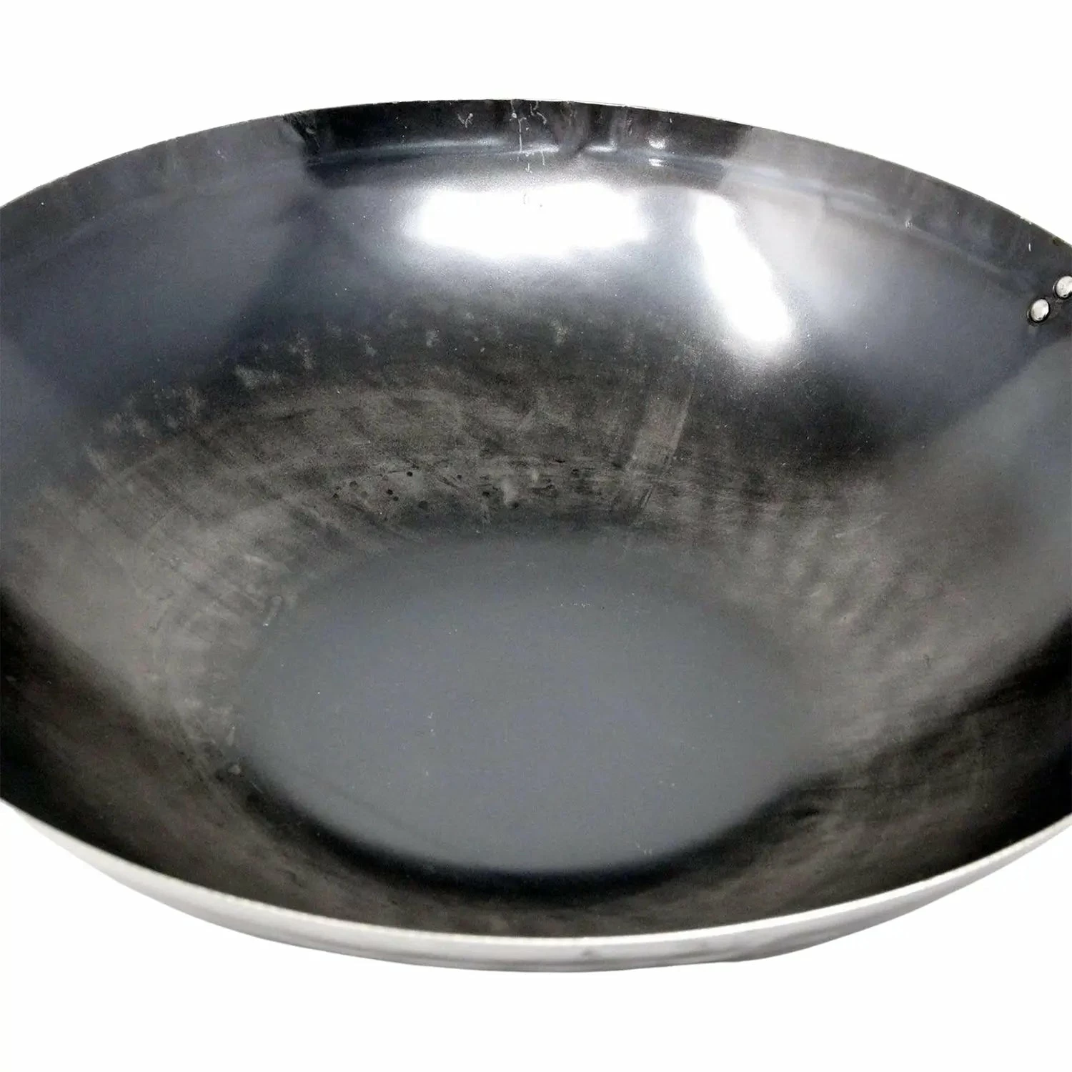 Yamada Hammered Iron Double-Handle Wok (1.2mm Thickness) 3 Yamada Hammered Iron Double-Handle Wok (1.2mm Thickness) - Image 3