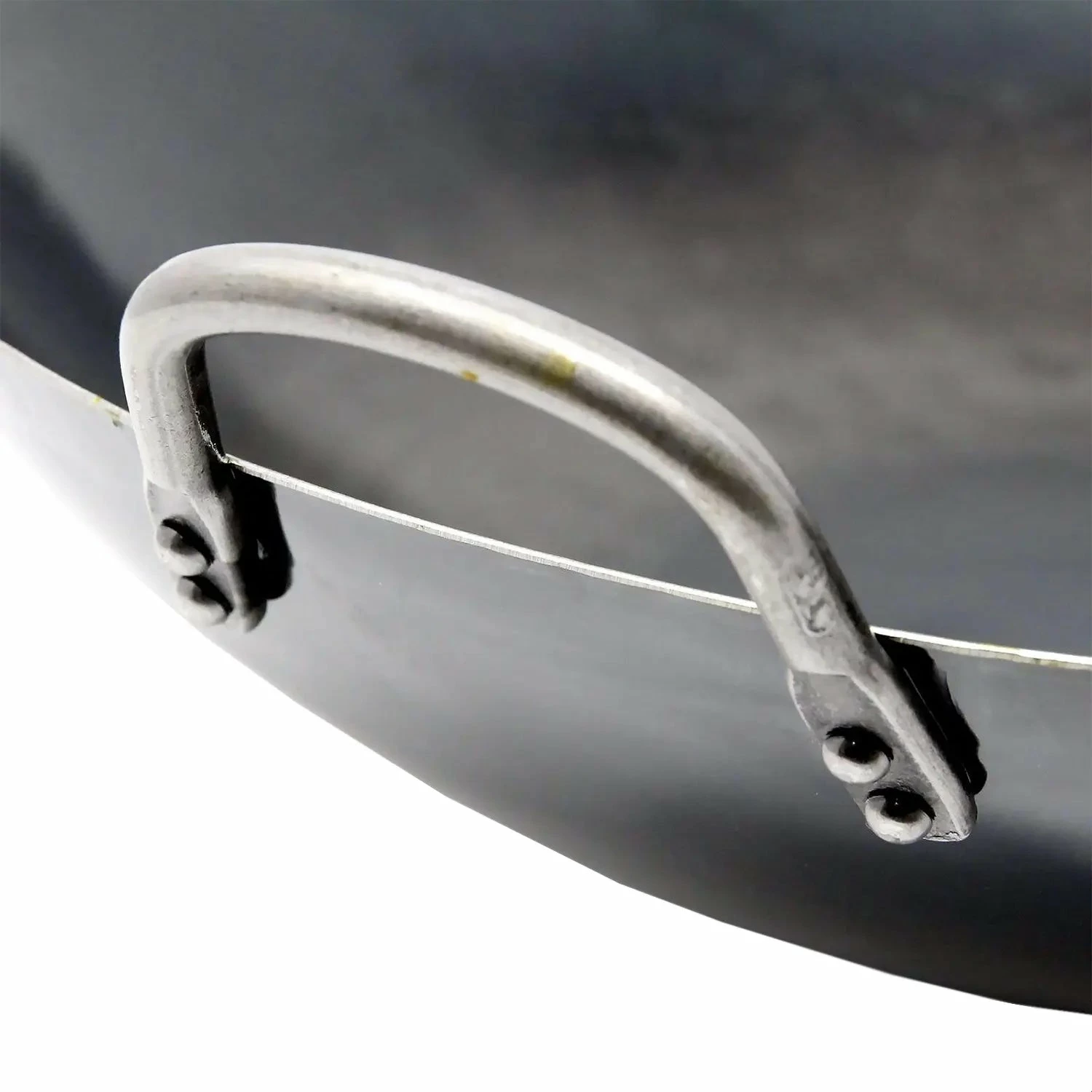 Yamada Hammered Iron Double-Handle Wok (1.2mm Thickness) 4 Yamada Hammered Iron Double-Handle Wok (1.2mm Thickness) - Image 4