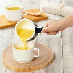 Yutaka Horo Plune Enameled Petit Milk Pan Candy Flower 13 Yutaka Horo Plune Enameled Petit Milk Pan Candy Flower -Global Kitchen Japan Shop YutakaHoroPluneEnameledPetitMilkPanCandyFlower 3