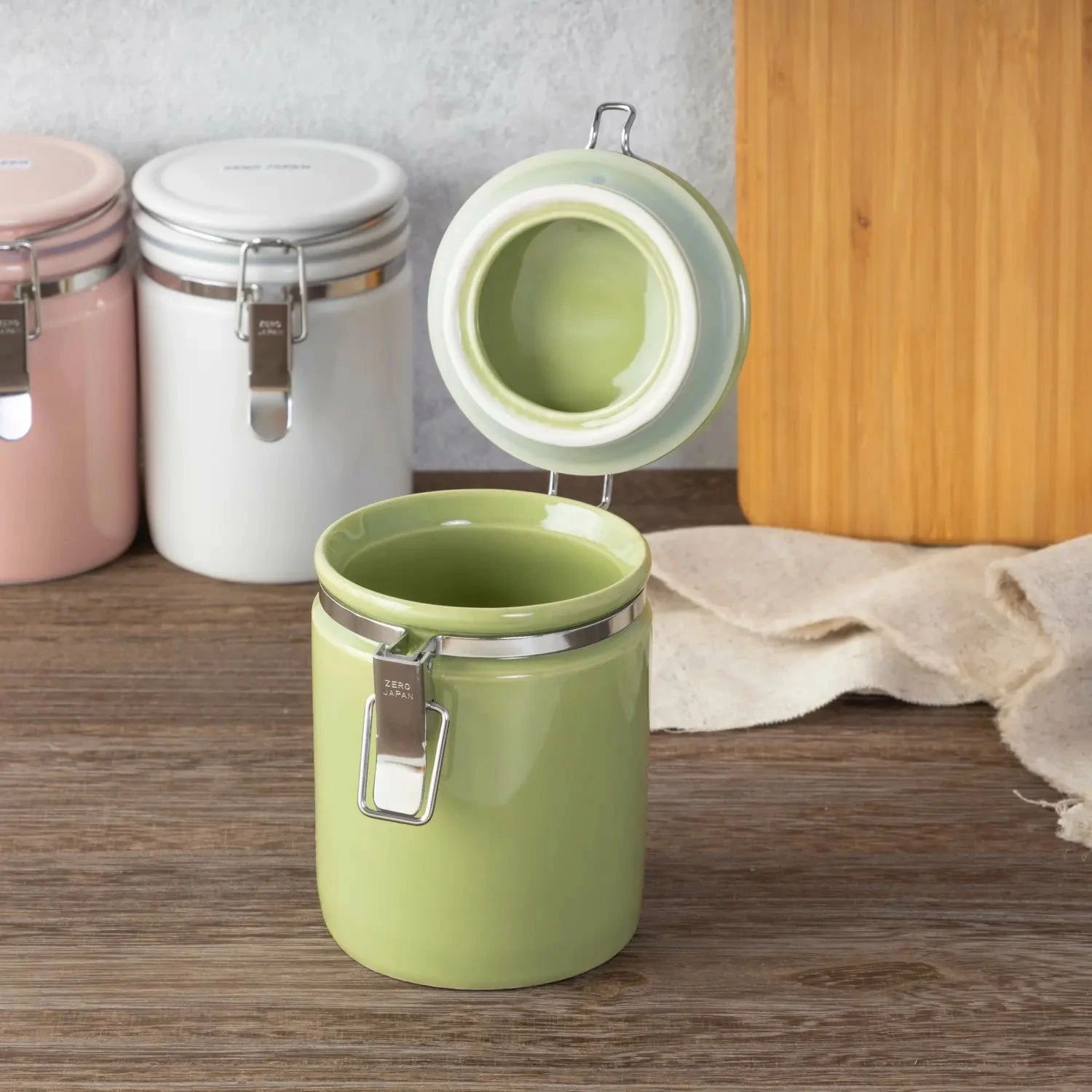 ZERO JAPAN Mino Ware Ceramic Tea Canister 100 9 ZERO JAPAN Mino Ware Ceramic Tea Canister 100 - Image 9