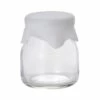ADERIA Good-New-Bin Glass Storage Jar With Silicone Lid 120ml