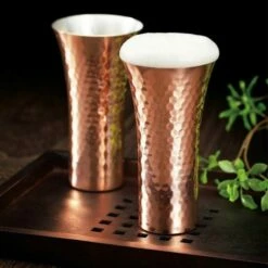 Asahi Copper Beer Glass 380ml -Global Kitchen Japan Shop asahi copper beer glass 380ml copper drinkware 25351545167