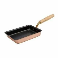 Asahi Copper Non-Stick Tamagoyaki Rectangular Omelette Pan 13cm