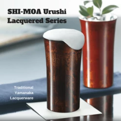 Asahi Shi-moa Yamanaka Urushi Lacquered Double-Wall Sake Cup 58ml (Gift-Boxed) -Global Kitchen Japan Shop asahi shi moa yamanaka urushi lacquered double wall sake cup 58ml gift boxed 2 colours stainless steel drinkware 29572532687