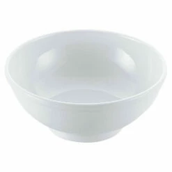EBM Porcelain White Round Bowl