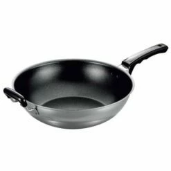 Fujinos 3-Ply Stainless Steel Non-Stick Induction Wok 31cm