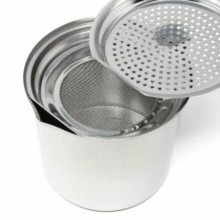 Ichibishi Stainless Steel Oil Storage Pot -Global Kitchen Japan Shop ichibishi stainless steel cooking oil keeper with double filter strainer 1 2l oil storage containers 6926291927123