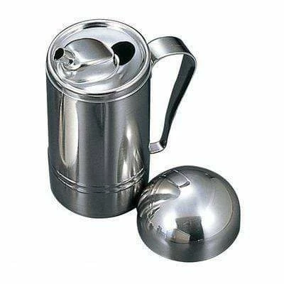 Ichibishi Stainless Steel No LeaKing Oil Dispenser 420ml 1 Ichibishi Stainless Steel No LeaKing Oil Dispenser 420ml