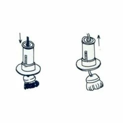 Ichibishi Stainless Steel Takoyaki Basting Mop Oil Dispenser With Removable Cotton Head -Global Kitchen Japan Shop ichibishi stainless steel takoyaki basting mop oil dispenser with removable cotton head basting mops 23271619215