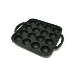 Ikenaga Induction Cast-Iron 16-Ball Takoyaki Pan