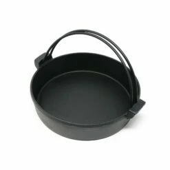 Ikenaga Induction Cast-Iron Sukiyaki Pan With Double Carrying Handles