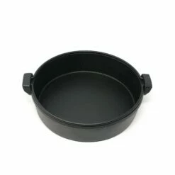 Ikenaga Induction Cast-Iron Sukiyaki Pan With Double Carrying Handles -Global Kitchen Japan Shop ikenaga induction cast iron sukiyaki pan with double carrying handles sukiyaki casserole 6937108873299