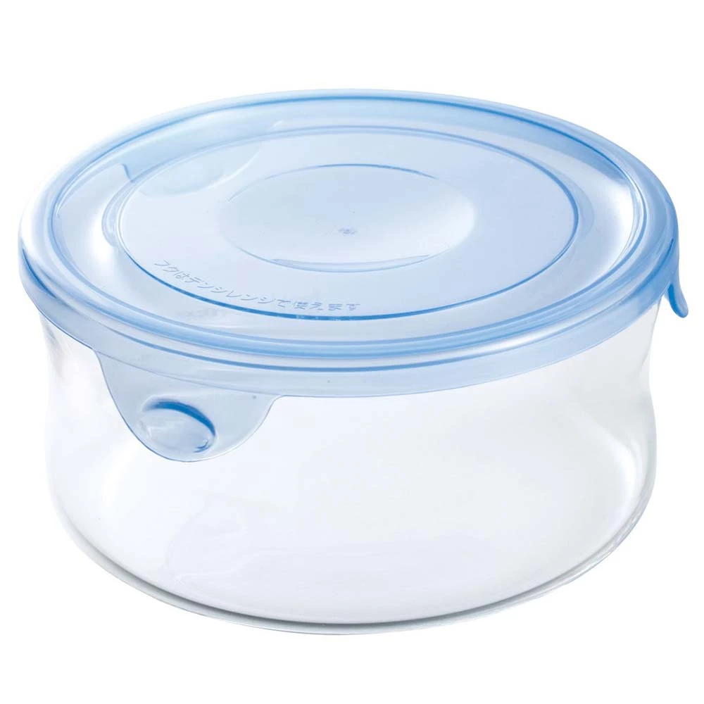 Iwaki Heat Resistant Glass Food Container Round 2 Iwaki Heat Resistant Glass Food Container Round - Image 2