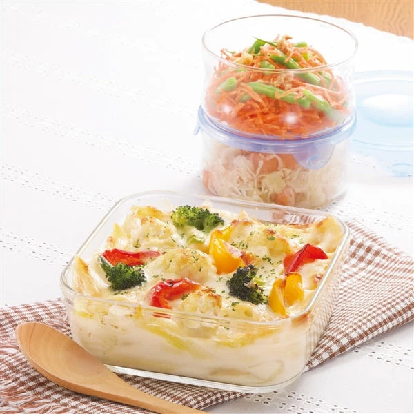 Iwaki Heat Resistant Glass Food Container Round 5 Iwaki Heat Resistant Glass Food Container Round - Image 5
