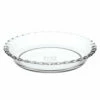 Iwaki Heat Resistant Glass Frilled Plate