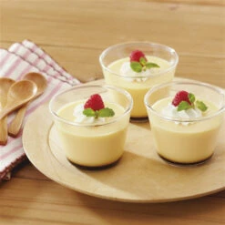Iwaki Heat Resistant Glass Pudding Cup 8 Iwaki Heat Resistant Glass Pudding Cup -Global Kitchen Japan Shop iwakiHeatResistantGlassPuddingCup 3