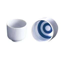 Mino Ware Porcelain Sake Small Cup