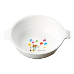 OSK Mealtime Baby Toddler Plastic Unbreakable Soup Bowl With Handles