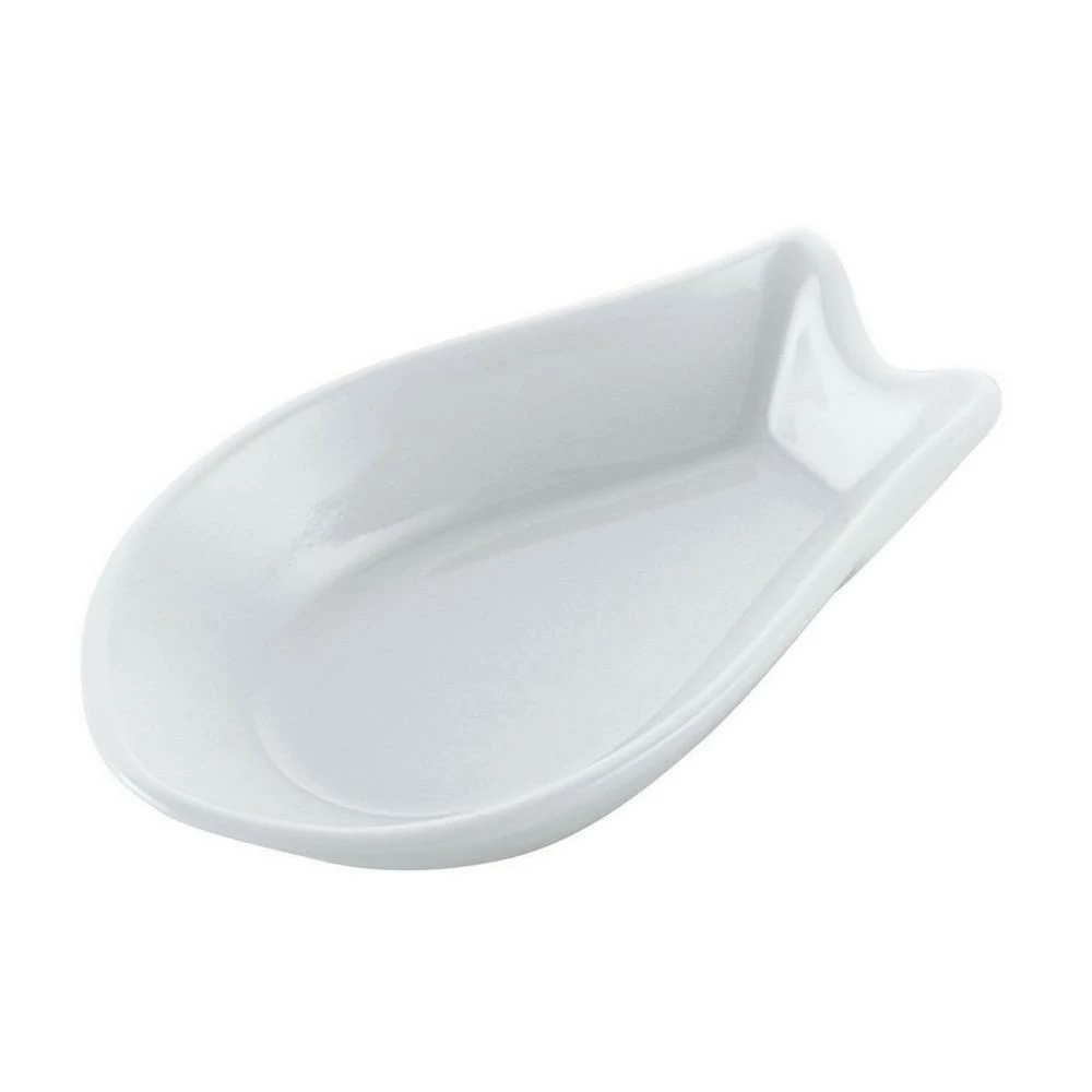 EBM Porcelain Renge Spoon Rest 1 EBM Porcelain Renge Spoon Rest
