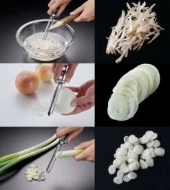 SUNCRAFT Sharpened Swivel Peeler -Global Kitchen Japan Shop suncraft stainless steel sharpened swivel peeler with blade guard peelers 22459164943