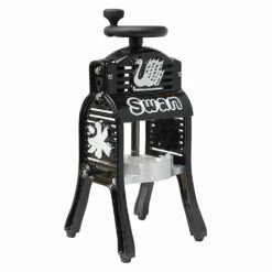 Swan Cast Iron Manual Shaved Ice Machine Black