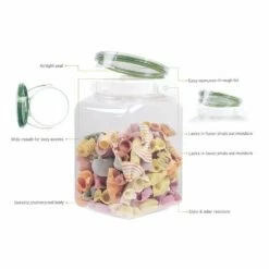 TAKEYA FRESHLOK Airtight Storage Square Container With Handle -Global Kitchen Japan Shop takeya freshlok airtight storage square container with handle 2 sizes food containers 10715907326035