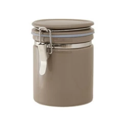 ZERO JAPAN Mino Ware Ceramic Coffee Canister 150/200 -Global Kitchen Japan Shop zerojapan mino ware ceramic coffee canister 150 200 6 colours brown coffee 150 height 126mm canisters 1334876667931